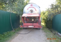 Заправка газгольдера в Тверской области